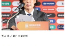 축구팬 빡치게 만드는 역겨운 홍명보의 기자회견1.jpg